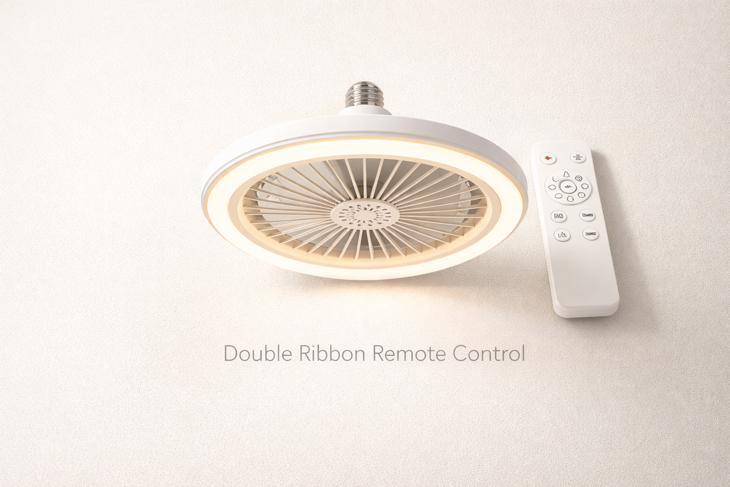 Trenvo™ Smart E27 Fan Light – 2-in-1 Cooling & LED
