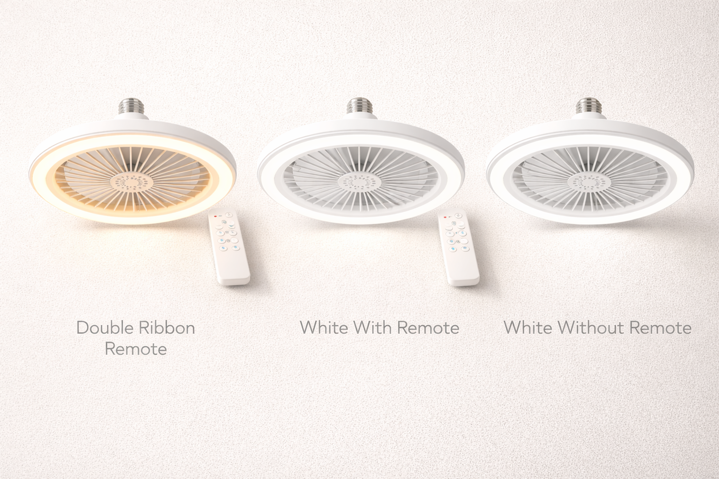 Trenvo™ Smart E27 Fan Light – 2-in-1 Cooling & LED